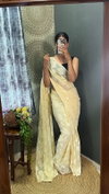 SF 690 Gucchi Silk Butta Party Wear 1 Minute Readymade Saree Suppliers In India